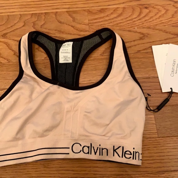 Calvin Klein Other - New Calvin Klein blush sports athletic bra XS